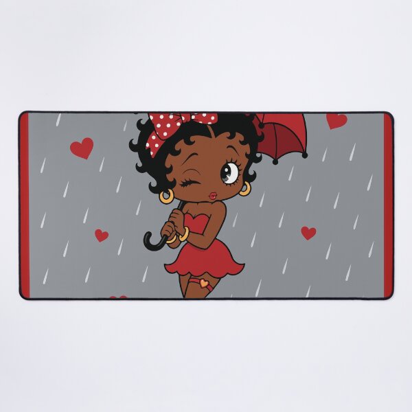 Item preview, Vintage Betty Boop Rainy Day Heart Rain designed and sold by BrownHorse90s.
