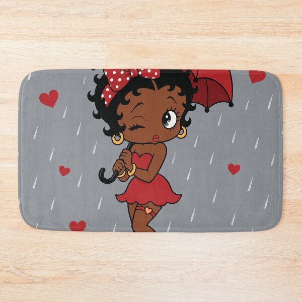 Item preview, Vintage Betty Boop Rainy Day Heart Rain designed and sold by BrownHorse90s.