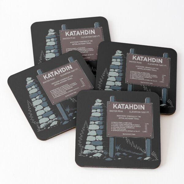 Item preview, At Northern Terminus Mount Katahdin Vintage designed and sold by Michaeltien.