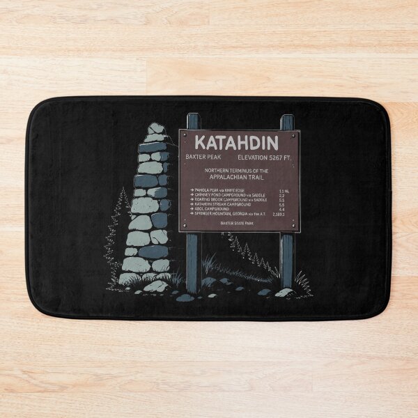 Item preview, At Northern Terminus Mount Katahdin Vintage designed and sold by Michaeltien.