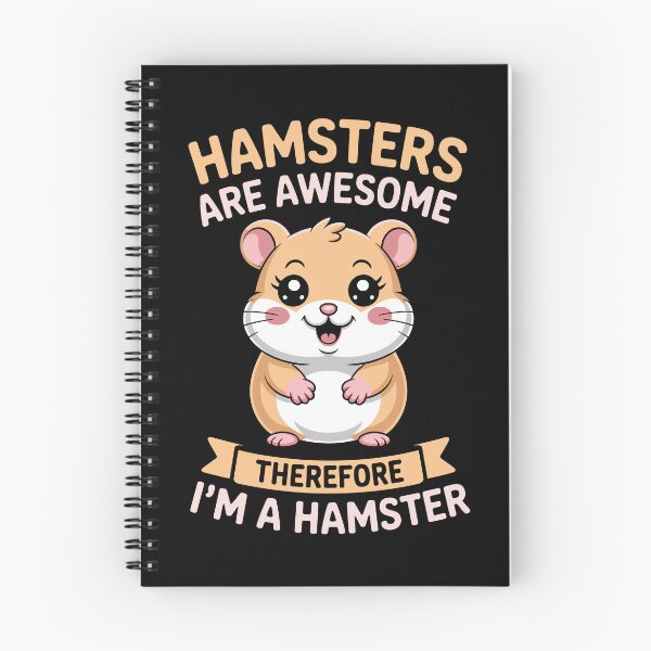 Item preview, HAMSTERS ARE AWESOME — THEREFORE I’M A HAMSTER designed and sold by jkrphoto.