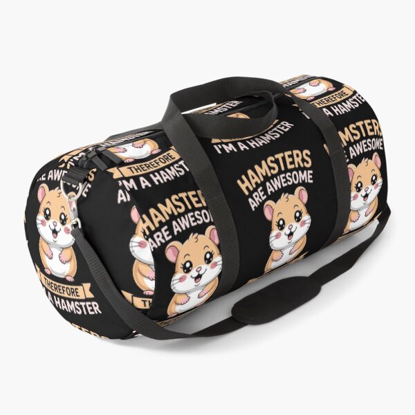 Item preview, HAMSTERS ARE AWESOME — THEREFORE I’M A HAMSTER designed and sold by jkrphoto.