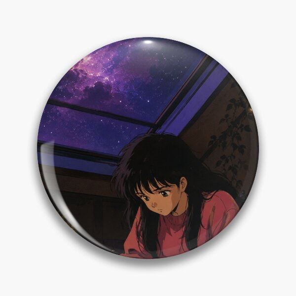 Item preview, Lofi Study Girl: Starlit Attic designed and sold by bapupa.