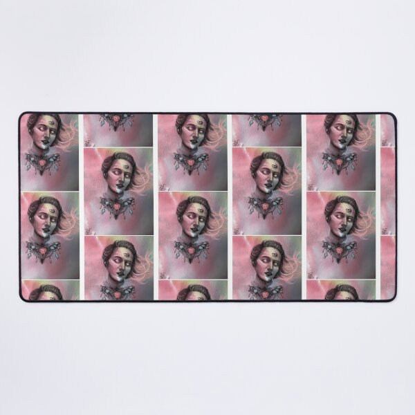 Item preview, All Seeing Trippy Girl Portrait designed and sold by AnyLilThing.