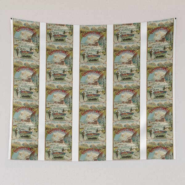 Item preview, Vintage Grindelwald Swiss Winter Sport Travel Advert designed and sold by shopbyjnb.