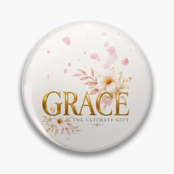 Item preview, Grace Is the Ultimate Gift Christian Shirt Design designed and sold by Rosie's Wildflower Boutique.