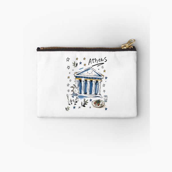 Item preview, Cute Parthenon Athens Doodle Art v2 designed and sold by RamyGallery.