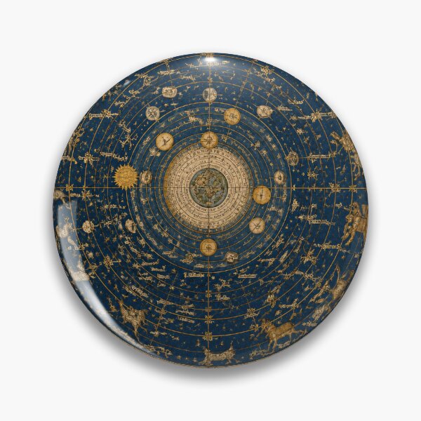 Item preview, Medieval Map of the night sky vintage style art designed and sold by Vintage Designs +.