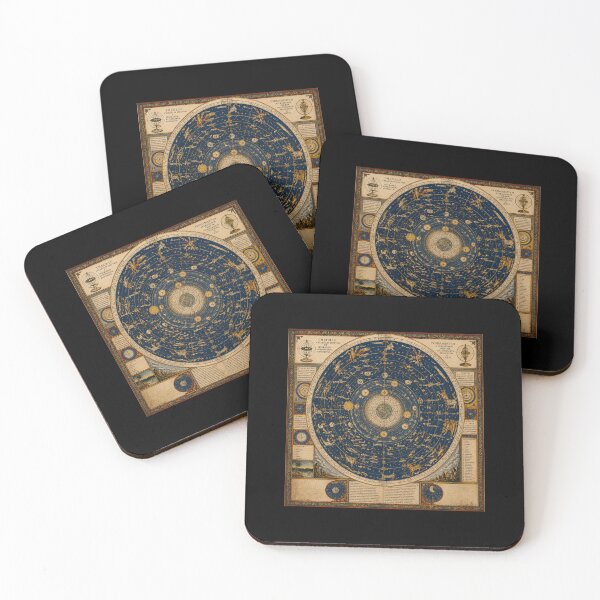 Item preview, Medieval Map of the night sky vintage style art designed and sold by Vintage Designs +.