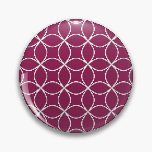 Item preview, Burgundy Quatrefoil Geometric Pattern designed and sold by photossmirnov.