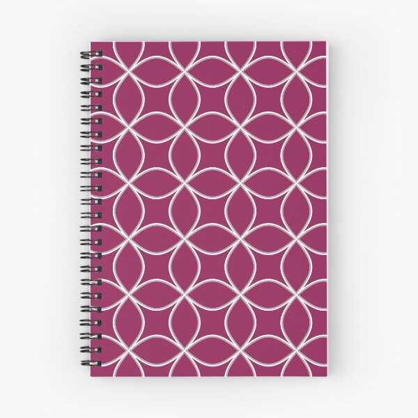 Item preview, Burgundy Quatrefoil Geometric Pattern designed and sold by photossmirnov.
