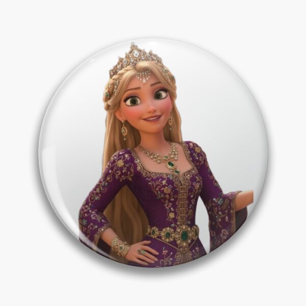 Item preview, Rapunzel in Elegant Purple Royal Dress designed and sold by 4U---Store.