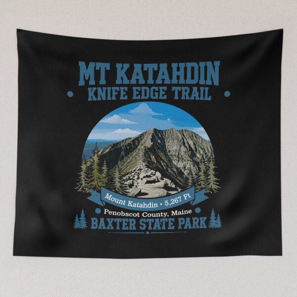 Item preview, Knife Edge Trail Vintage Retro designed and sold by Michaeltien.