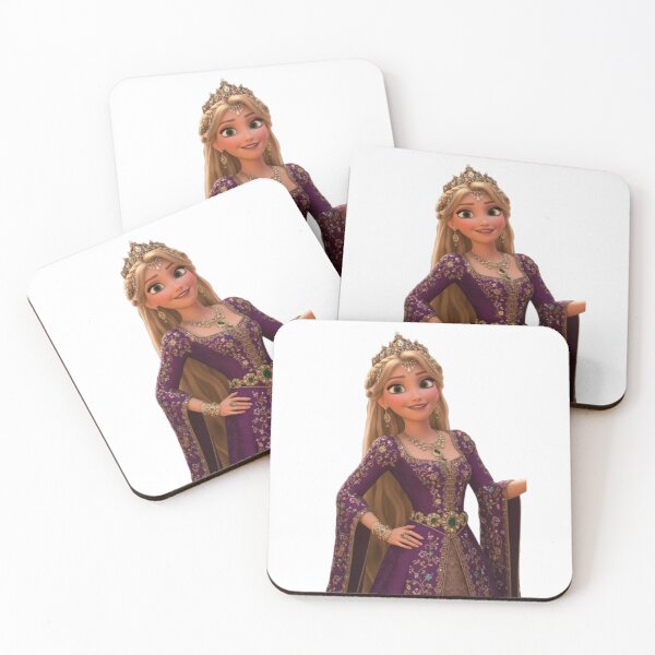 Artikelvorschau, Rapunzel in elegantem lila königlichem Kleid entworfen und verkauft von 4U---Store.