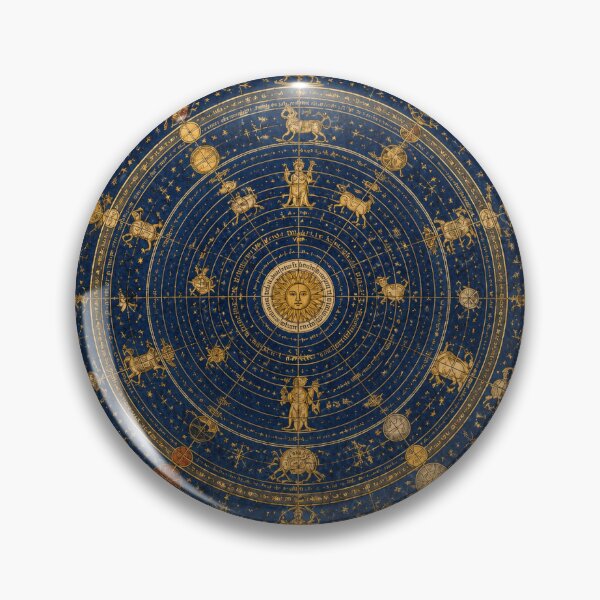 Item preview, Medieval Map of the night sky vintage style art designed and sold by Vintage Designs +.