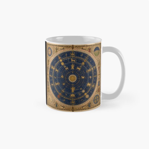 Item preview, Medieval Map of the night sky vintage style art designed and sold by Vintage Designs +.