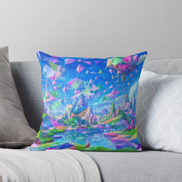 Item preview, Shimmering polygonal dreamscape designed and sold by Sigtrix.