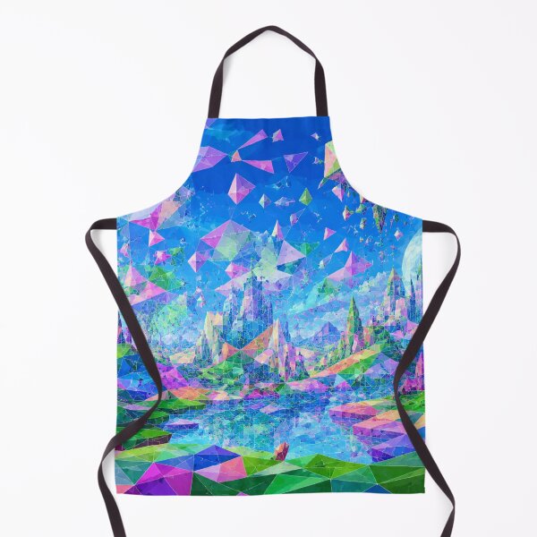 Item preview, Shimmering polygonal dreamscape designed and sold by Sigtrix.