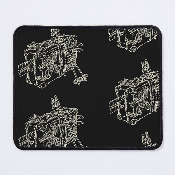 Item preview, Travel Suitcase - White on Black designed and sold by BentleysGreat.