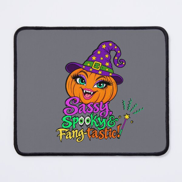 Item preview, Sassy, Spooky & Fang-tastic! – Cute Vampire Pumpkin Halloween Shirt designed and sold by Aimetoi.