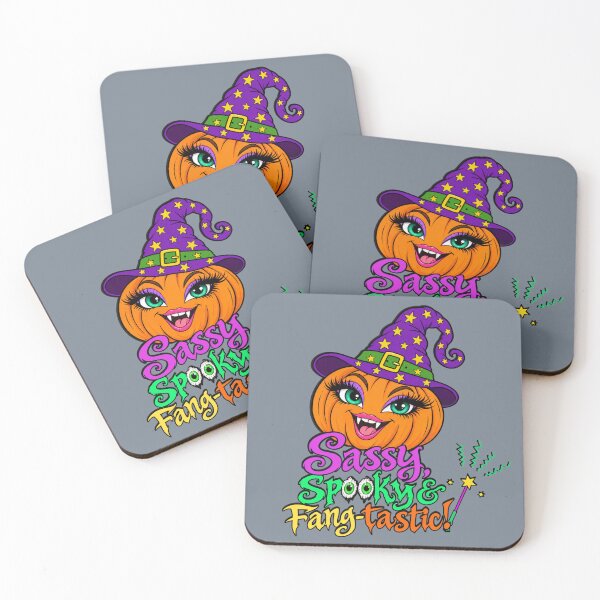 Item preview, Sassy, Spooky & Fang-tastic! – Cute Vampire Pumpkin Halloween Shirt designed and sold by Aimetoi.