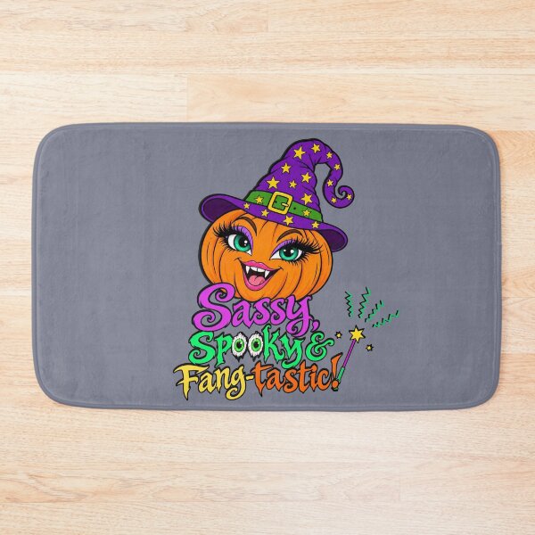Item preview, Sassy, Spooky & Fang-tastic! – Cute Vampire Pumpkin Halloween Shirt designed and sold by Aimetoi.