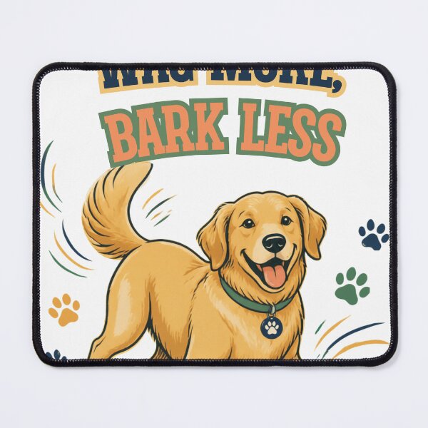 Item preview, Wag More Bark Less Hundespiel designed and sold by Paw-and-Purr.