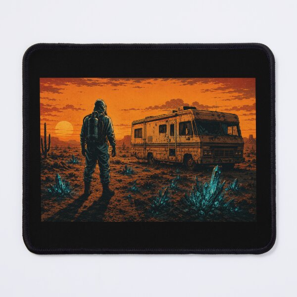 Item preview, Desert Kingpin Hazmat Chemistry Crime Drama Graphic Tee designed and sold by Fanverse Merchandise.