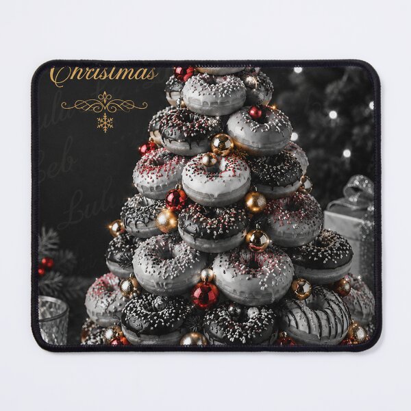 Item preview, Merry Christmas -  Donut Tree Selective color  designed and sold by LuluLeb.
