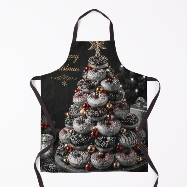 Item preview, Merry Christmas -  Donut Tree Selective color  designed and sold by LuluLeb.