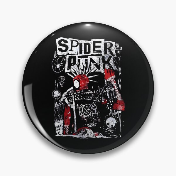 Item preview, Punk Rock Anarchy Spider Hero Distressed Art designed and sold by Newfacedesi.