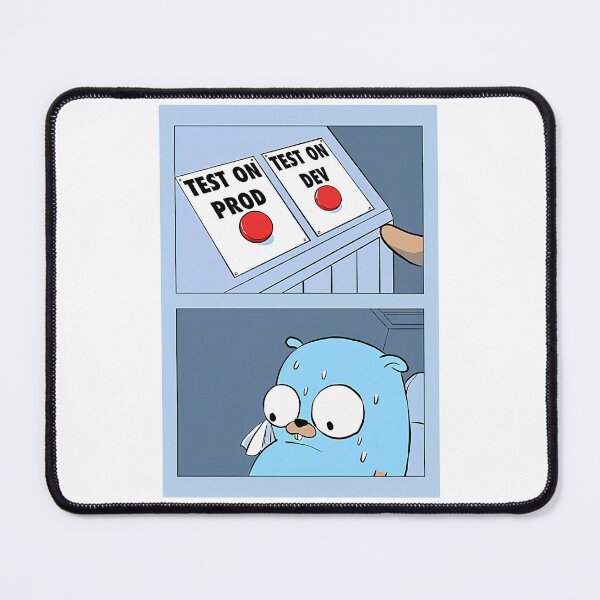 Item preview, Golang Gopher designed and sold by ForRealSerial.