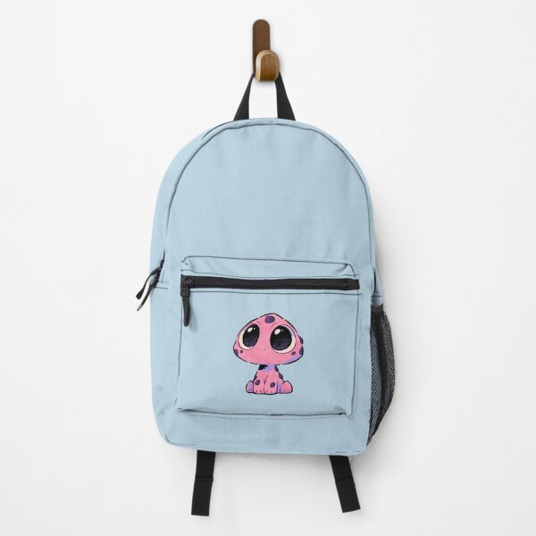 Item preview, Cute Pink Kawaii Alien Mushroom Creature designed and sold by jianina-alondra.