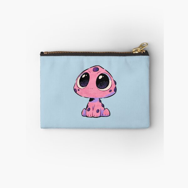 Item preview, Cute Pink Kawaii Alien Mushroom Creature designed and sold by jianina-alondra.