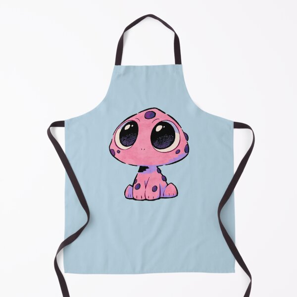 Item preview, Cute Pink Kawaii Alien Mushroom Creature designed and sold by jianina-alondra.