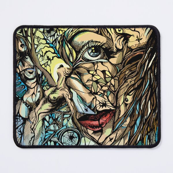 Item preview, Surreal Women and Nature Portrait designed and sold by Ekaterina Biserova.