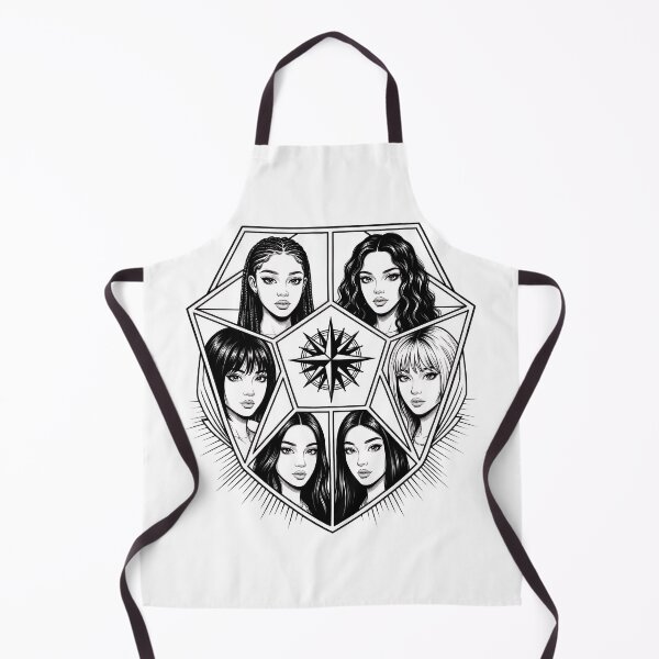 Item preview, Geometric Goddess Portraits With Mystical Compass Symbol designed and sold by JamesWyat18400.