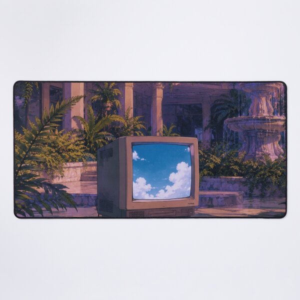 Item preview, Lofi Vaporwave: Grid Mall Sanctuary designed and sold by bapupa.