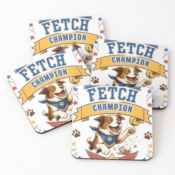 Artikelvorschau, Offizieller Fetch Champion Hund entworfen und verkauft von Paw-and-Purr.