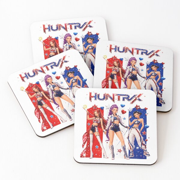 Item preview, Patriotic Pop Girl Trio Red White Blue Fashion Art designed and sold by Elizabeth46407.