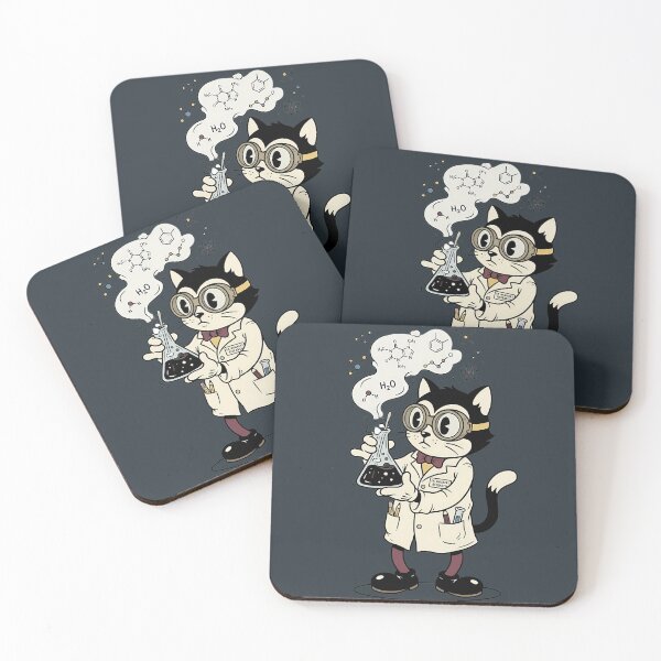 Item preview, Chemistry Cat Lab Scientist Caffeine Molecule STEM Student designed and sold by DripCultureLab.