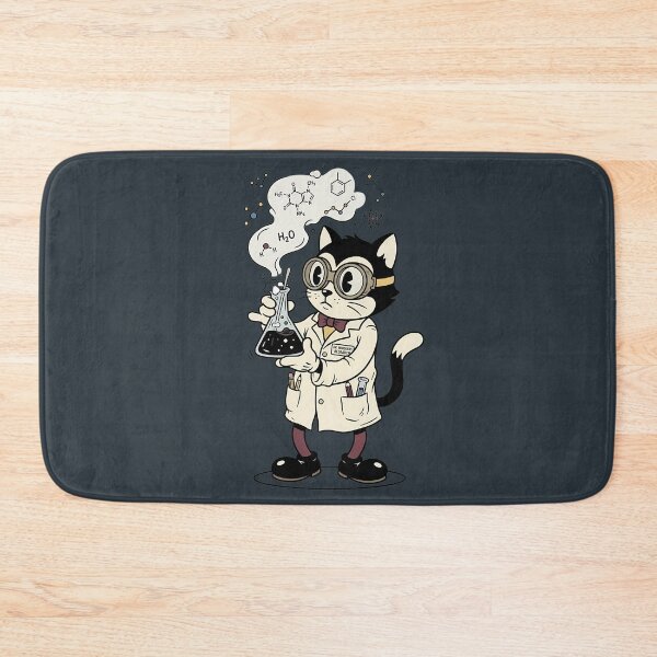 Item preview, Chemistry Cat Lab Scientist Caffeine Molecule STEM Student designed and sold by DripCultureLab.