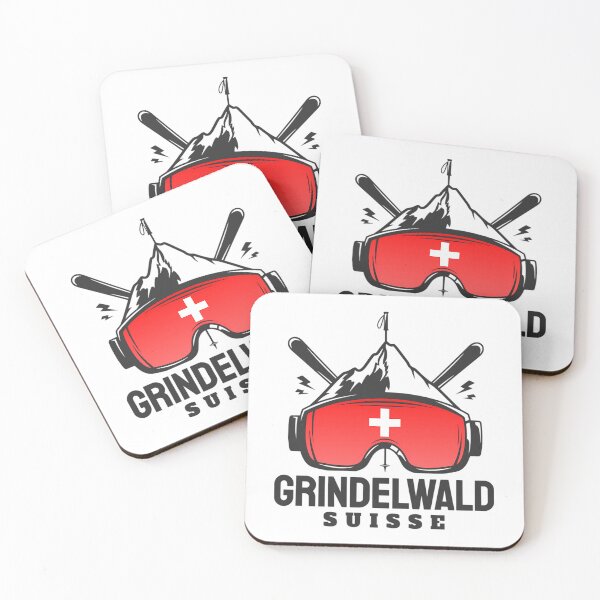 Item preview, Grindelwald Switzerland Ski Resort Skiing Souvenir designed and sold by shopbyjnb.