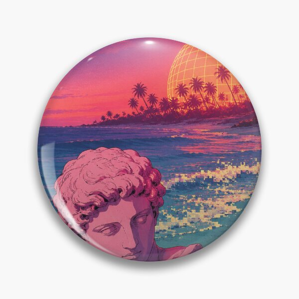 Item preview, Lofi Vaporwave: Neon Shoreline designed and sold by bapupa.