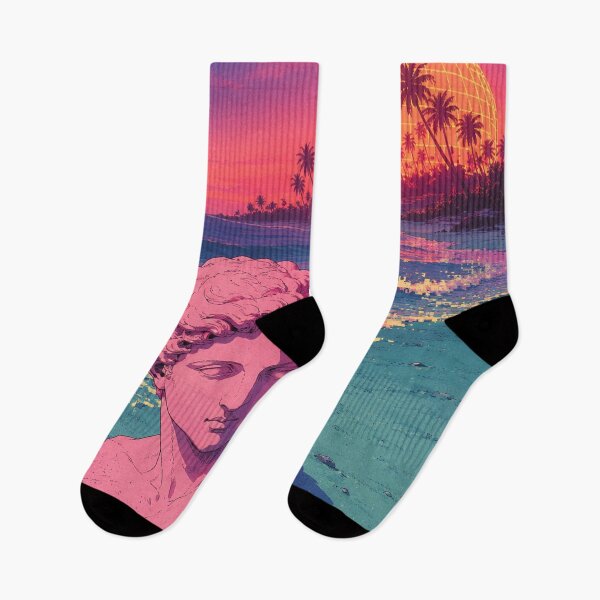 Item preview, Lofi Vaporwave: Neon Shoreline designed and sold by bapupa.