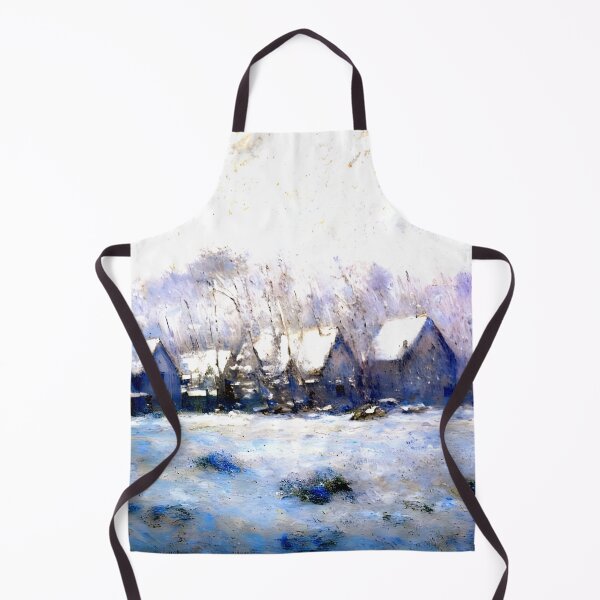 Aperçu de l'œuvre Effet neige à Giverny créée et vendue par artdesignsnow.