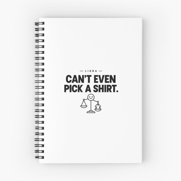 Item preview, Libra – Can't Even Pick a Shirt. designed and sold by NormalEnough.