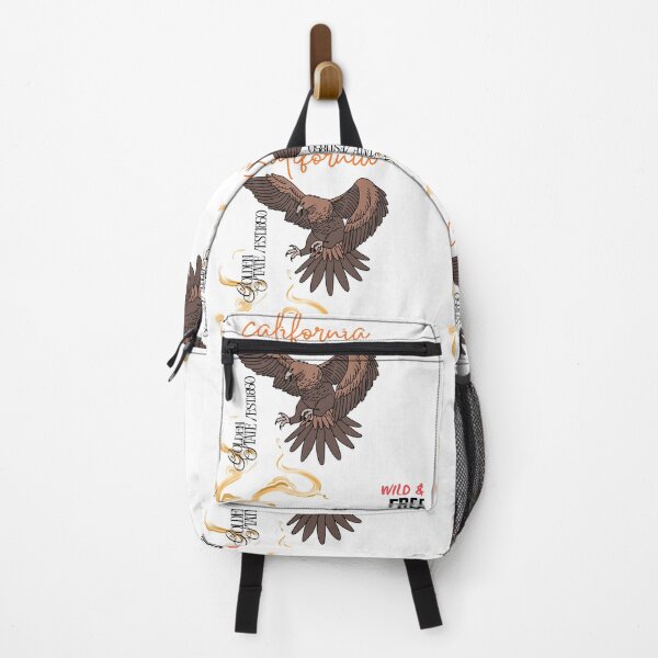 Item preview, California Golden State Eagle Wild and Free Vintage Design designed and sold by NourArtCorner.