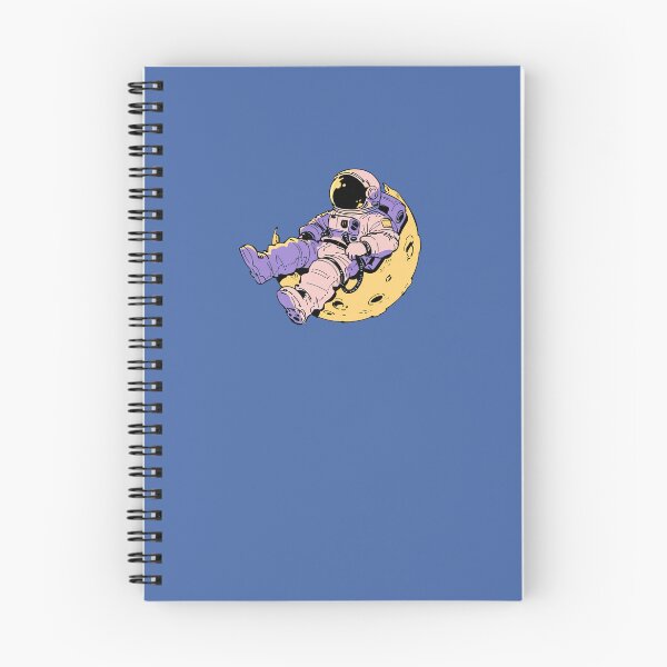 Item preview, Astronaut Sitting on Moon Space Illustration designed and sold by jianina-alondra.