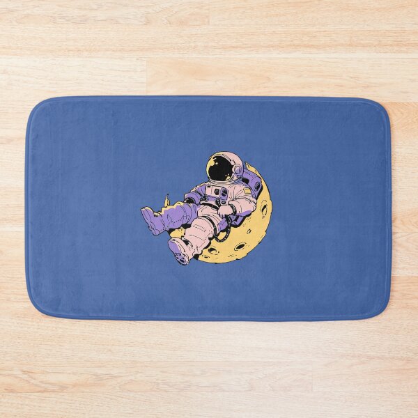 Item preview, Astronaut Sitting on Moon Space Illustration designed and sold by jianina-alondra.